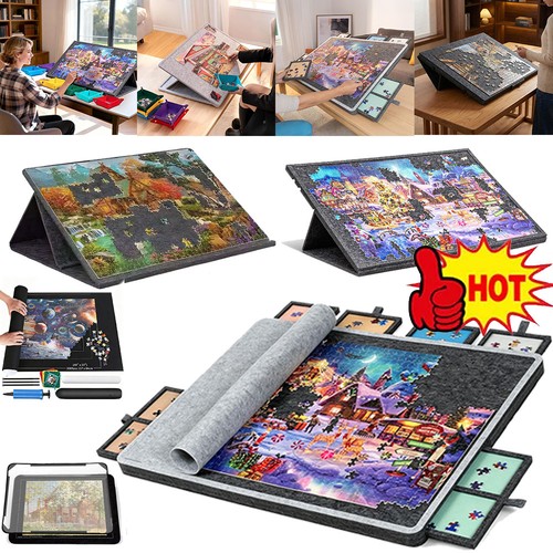 Felt jigsaw puzzle - puzzle, board
