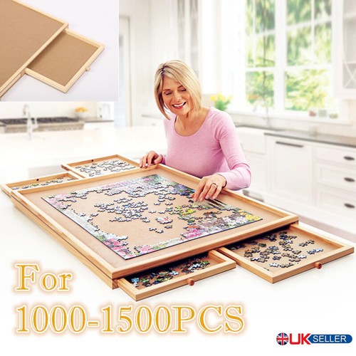 Wooden jigsaw puzzle - jigsaw, board