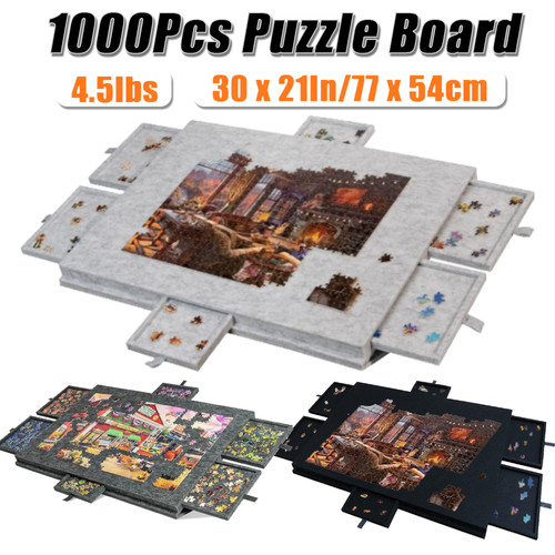 1000pcs puzzle board 1 - puzzle, 2-in-1