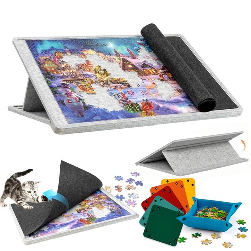 Foldable puzzle board - foldable,