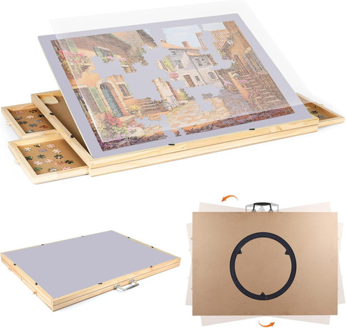 Jigsaw puzzle board portable - jigsaw,