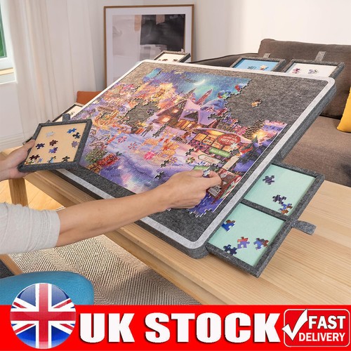 1000pcs puzzle board - puzzle, w/6