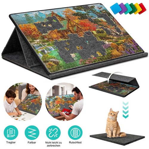 Felt jigsaw puzzle - felt, folding