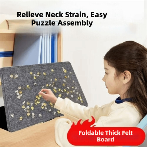 Felt jigsaw puzzle - felt, board