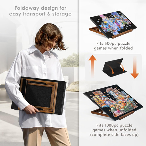 Foldable jigsaw puzzle - foldable,