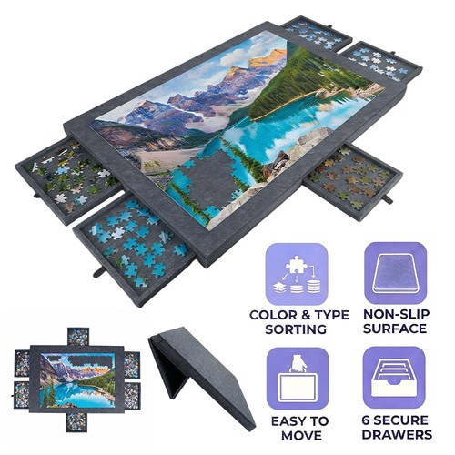 1000pcs puzzle board cover - 1000pcs,